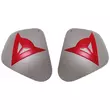 DAINESE Kit Sport Aluminium Shoulder protectors Aluminum / Red