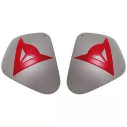 DAINESE Kit Sport Aluminium Shoulder protectors Aluminum / Red