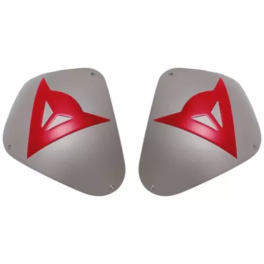 DAINESE Kit Sport Aluminium Shoulder protectors Aluminum / Red