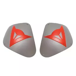 DAINESE Kit Sport Aluminium Shoulder protectors Aluminum / Fluo-Red