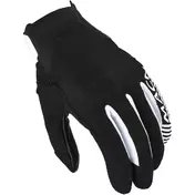 Macna Obtain leather Motorcycle мотоперчатки Black White