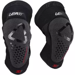 LEATT 3DF 5.0 Evo knee guards Черный
