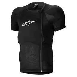 ALPINESTARS BICYCLE A-Impact Plasma short sleeve protective jacket Черно-белый