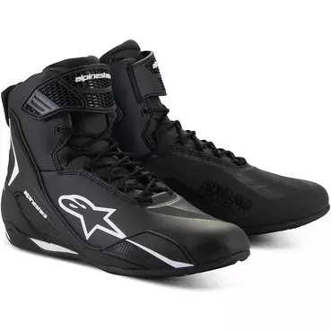 Alpinestars FASTER-4 Motorcycle мотоботы Black White
