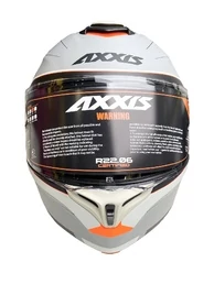 AXXIS FU406BSV Storm S SV Genuine Matt Gray мотошлем серый матовый