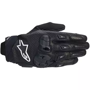 Alpinestars SP X 7 Leather Motorcycle мотоперчатки Black White