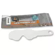 MOOSE SOFT-GOODS Qualifier Youth tear-off 10 units Прозрачный