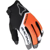 Macna Heat-1 Motocross мотоперчатки Black Orange White