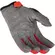 Macna Heat-1 Motocross мотоперчатки Black Grey Red