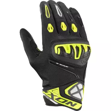 Ixon MIRAGE AIR Summer Motorcycle мотоперчатки Black Bright Yellow