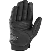 Ixon RISE AIR 2 Leather Motorcycle мотоперчатки Black White