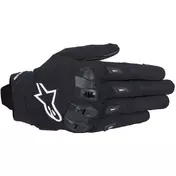 Alpinestars SP X 3 Leather Motorcycle мотоперчатки Black White