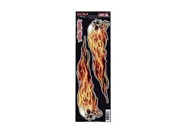 Наклейки Flame Skull Set