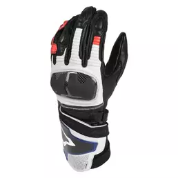 MACNA Thandor perforated leather gloves Красно-белый