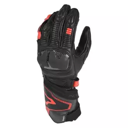 MACNA Thandor perforated leather gloves Красно-черный