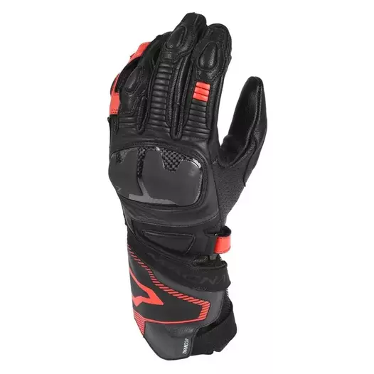 MACNA Thandor perforated leather gloves Красно-черный (размер: m)