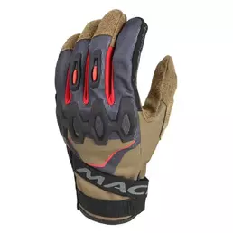 MACNA Zairona woman gloves Taupe / Black