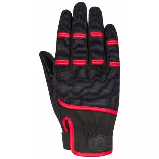 SEGURA Palmer woman summer gloves Красно-черный (размер: s)
