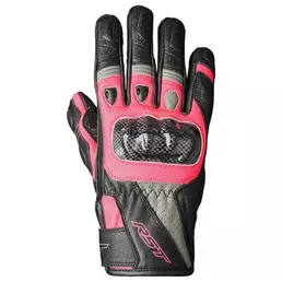 RST Stunt 3 Perforated Leather woman gloves Розовый
