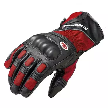 GARIBALDI Motion leather gloves Красно-черный