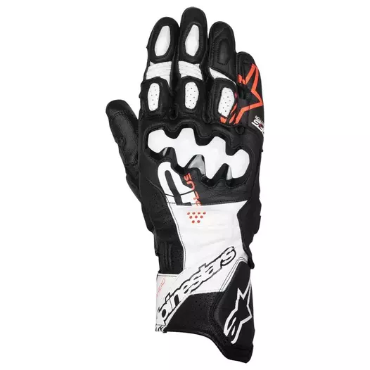 ALPINESTARS GP Plus R V3 leather gloves Черно-белый (размер: s)