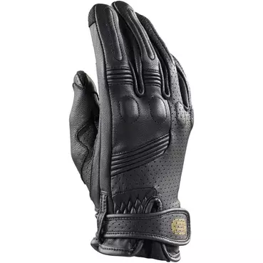 Clover TAZIO R Black Leather Motorcycle мотоперчатки