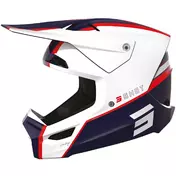 Moto Cross Enduro Мотошлем Shot FURIOUS HERITAGE Glossy Blue