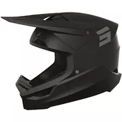 Moto Cross Enduro Мотошлем Shot FURIOUS SOLID Matt Black