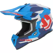 Acerbis LINEAR 2206 Blue Red 2 Cross Motorcycle Мотошлем