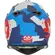 Acerbis LINEAR 2206 Blue Red 2 Cross Motorcycle Мотошлем
