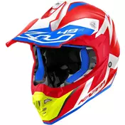 Kappa KV49 R GREAT Red White Moto Cross Мотошлем