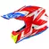 Kappa KV49 R GREAT Red White Moto Cross Мотошлем
