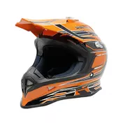 Moto Cross Enduro Мотошлем One Racing Tiger Orange-Black New
