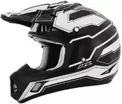 Moto Cross Enduro Мотошлем Afx FX-17 Works White Gloss Black