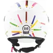 BHR 838 CHILDREN Pencil White Jet Motorcycle Мотошлем