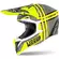 Moto Cross Enduro Мотошлем Airoh WRAAP Broken Matt Yellow
