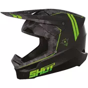 Moto Cross Enduro Мотошлем Shot FURIOUS Army Green Matt