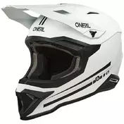 Oneal 1SRS SOLID White Cross Enduro Motorcycle Мотошлем