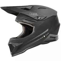 Motocross Мотошлем Kids Enduro Oneal 1SRS SOLID Black Matt