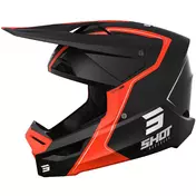 Moto Cross Enduro Мотошлем Shot FURIOUS REFLEX Matt Orange