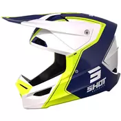 Moto Cross Enduro Мотошлем Shot FURIOUS REFLEX Glossy Blue