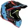 Moto Cross Enduro Мотошлем Just1 J38 MASK Black Blue Glossy