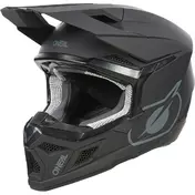 Oneal 3SRS Youth SOLID Child Cross Enduro Motorcycle Мотошлем Black