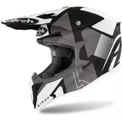 Cross Enduro Motorcycle Мотошлем Airoh WRAAP Raze Matt Black