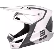 Moto Cross Enduro Мотошлем Shot FURIOUS REFLEX Glossy White