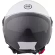 BHR 840 DUAL SHIELD White Motorcycle Jet Мотошлем