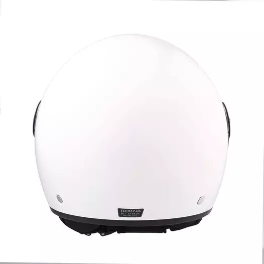 BHR 840 DUAL SHIELD White Motorcycle Jet Мотошлем