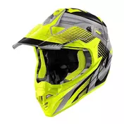 Givi 60.1 FRESH Cross Enduro Motorcycle Мотошлем Black Yellow