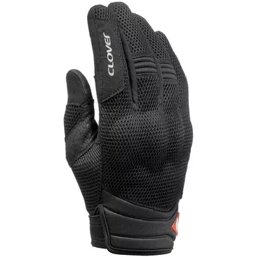 Clover STORM Summer Motorcycle мотоперчатки Black