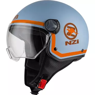 NZI Capital Vision open face helmet Matt Wilder Blue